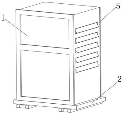 A smart furniture lithium battery power supply system