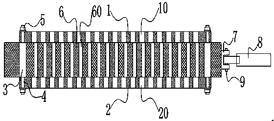 Vibrating sieve capable of adjusting size of sieve holes