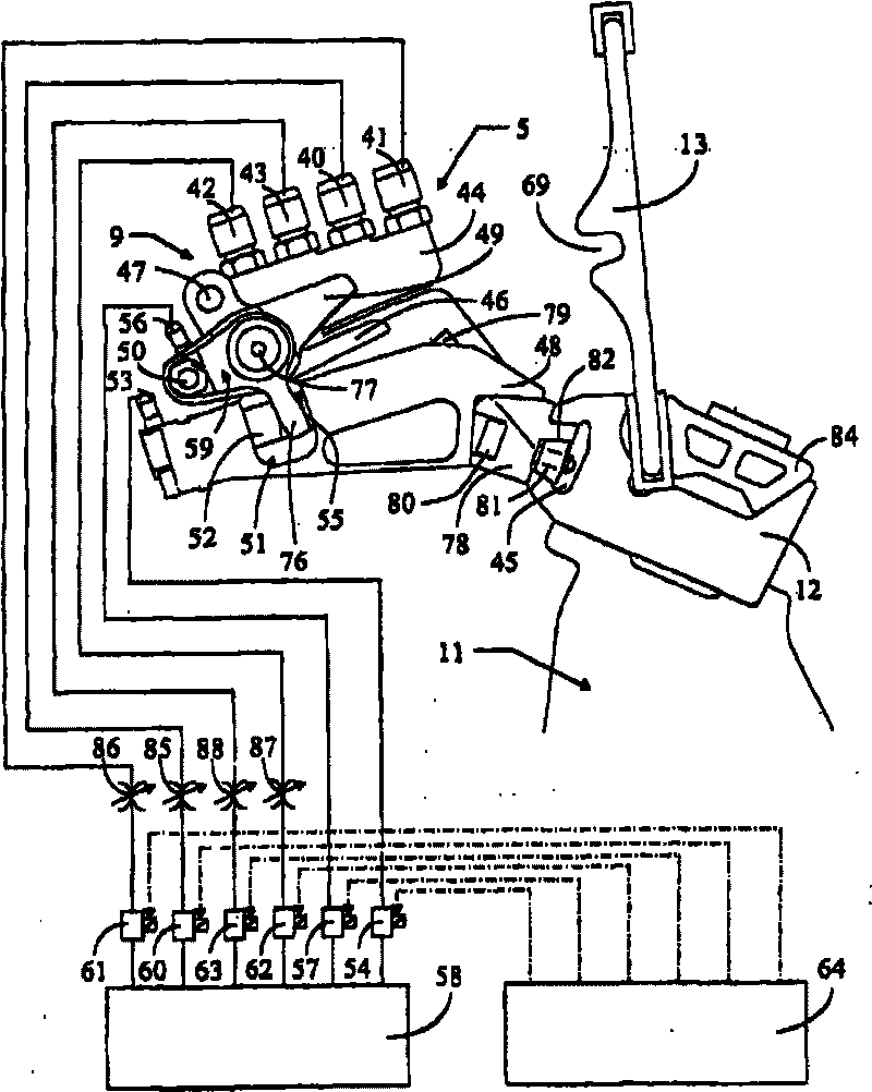 Method for tucking an end of a weft thread into a selvedge of a fabric, and pneumatic tuck-in device