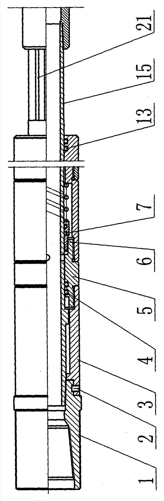 High-pressure grout stopping device for L-shaped drill hole ground pre-grouting