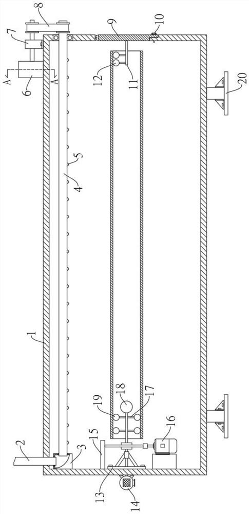 Urban underground pipeline spraying anti-corrosion device