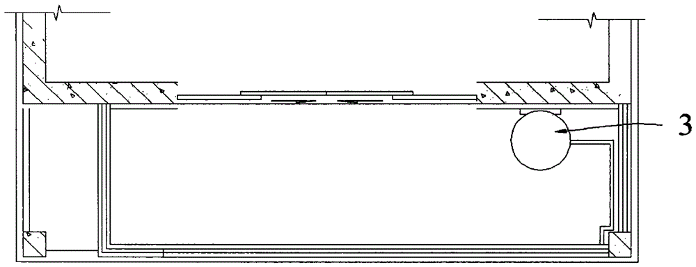 Closed window integrated flat panel solar water heater and installation method thereof