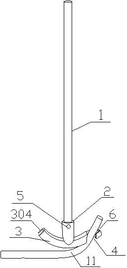 Portable bending tool and using method thereof