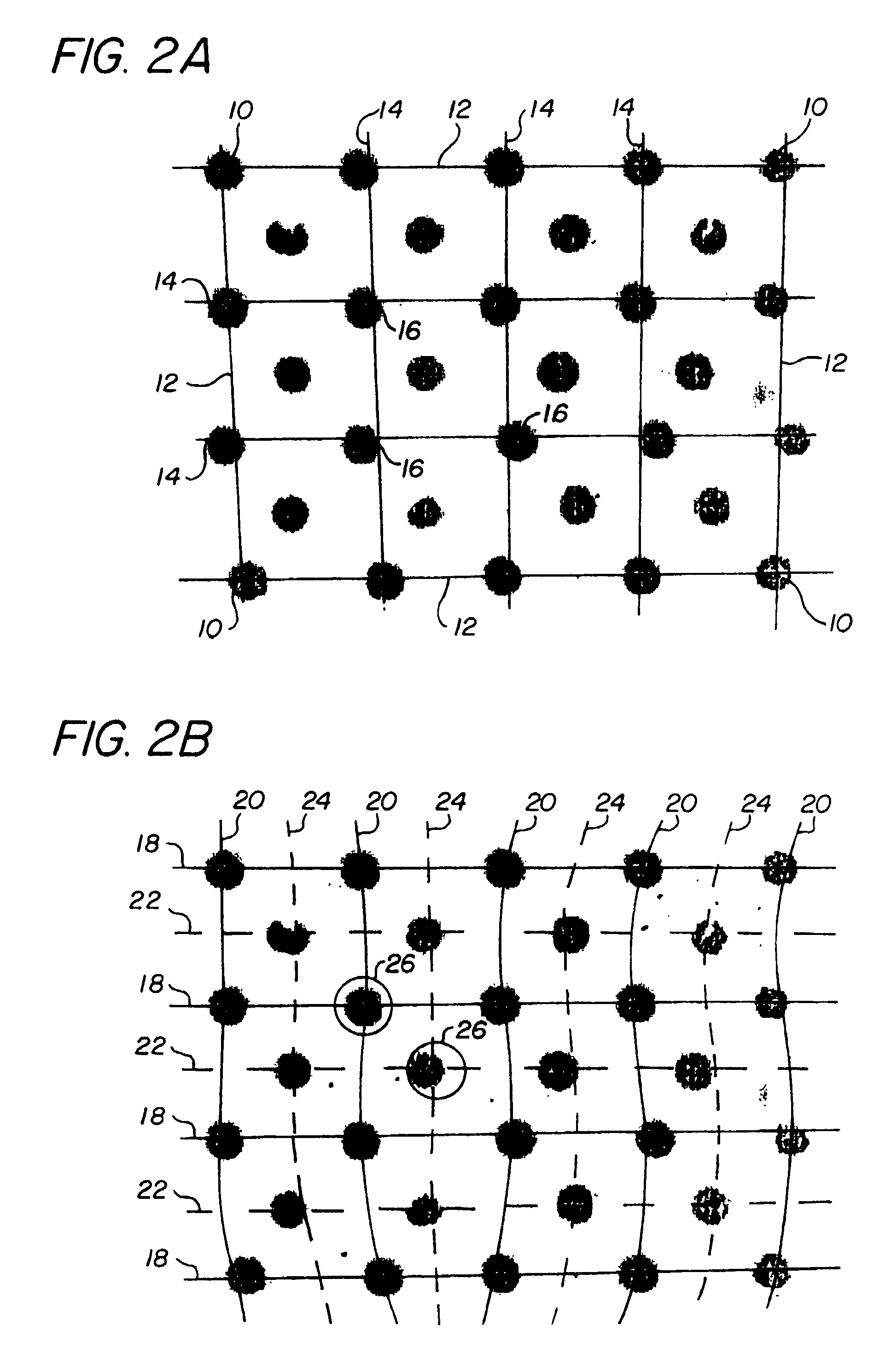 Method of extracting locations of nucleic acid array features
