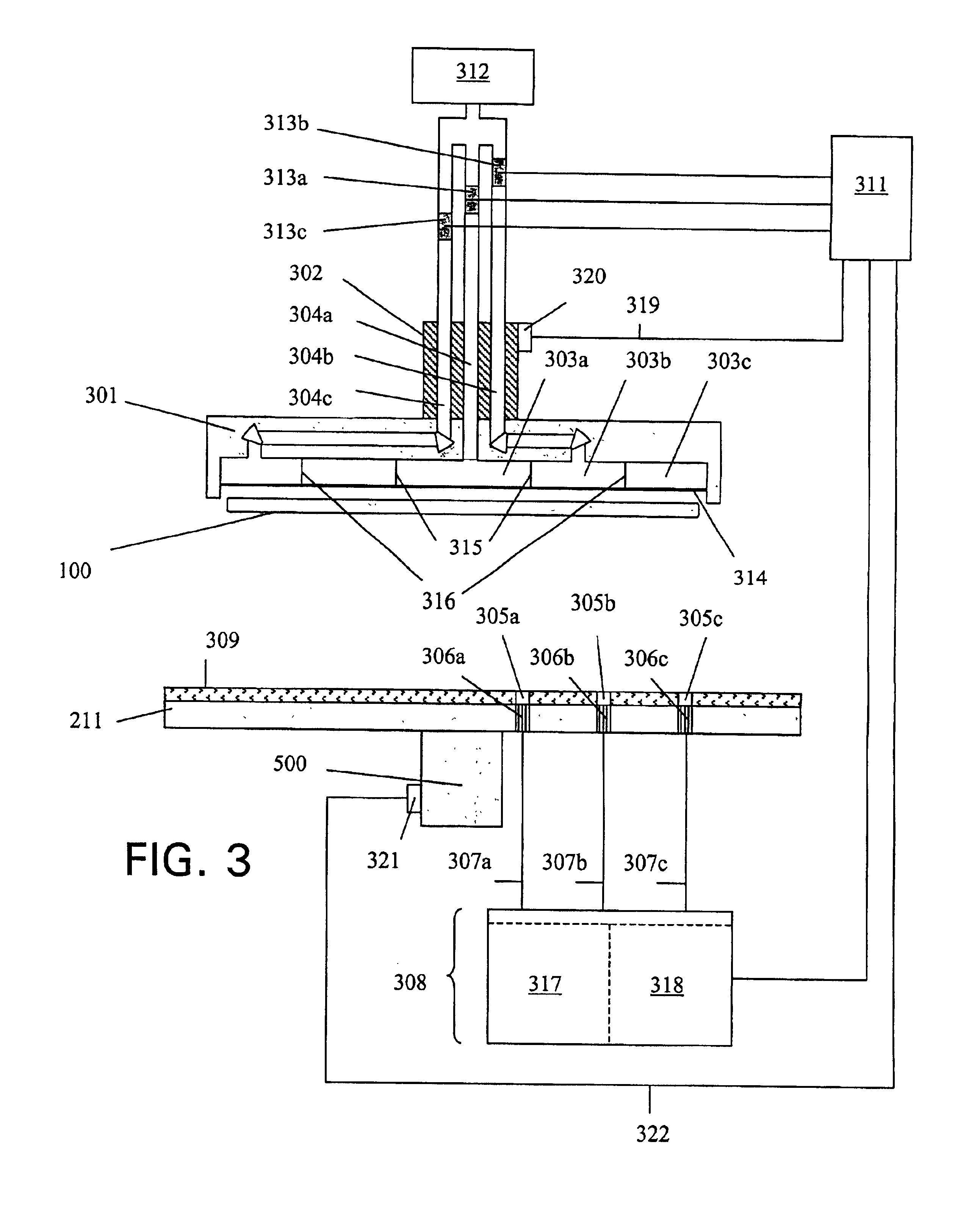 Multizone carrier with process monitoring system for chemical-mechanical planarization tool