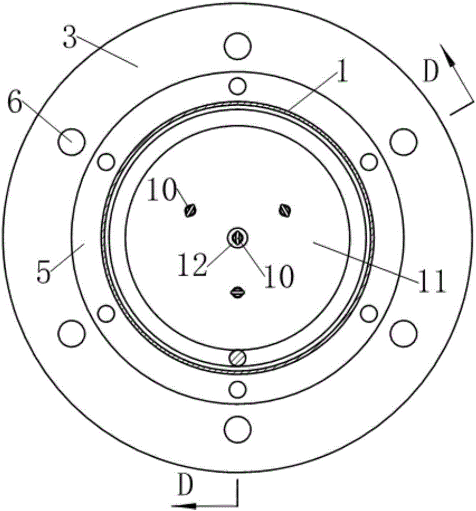 Three-dimensional shock isolation device with vertical initial stiffness capable of being preset