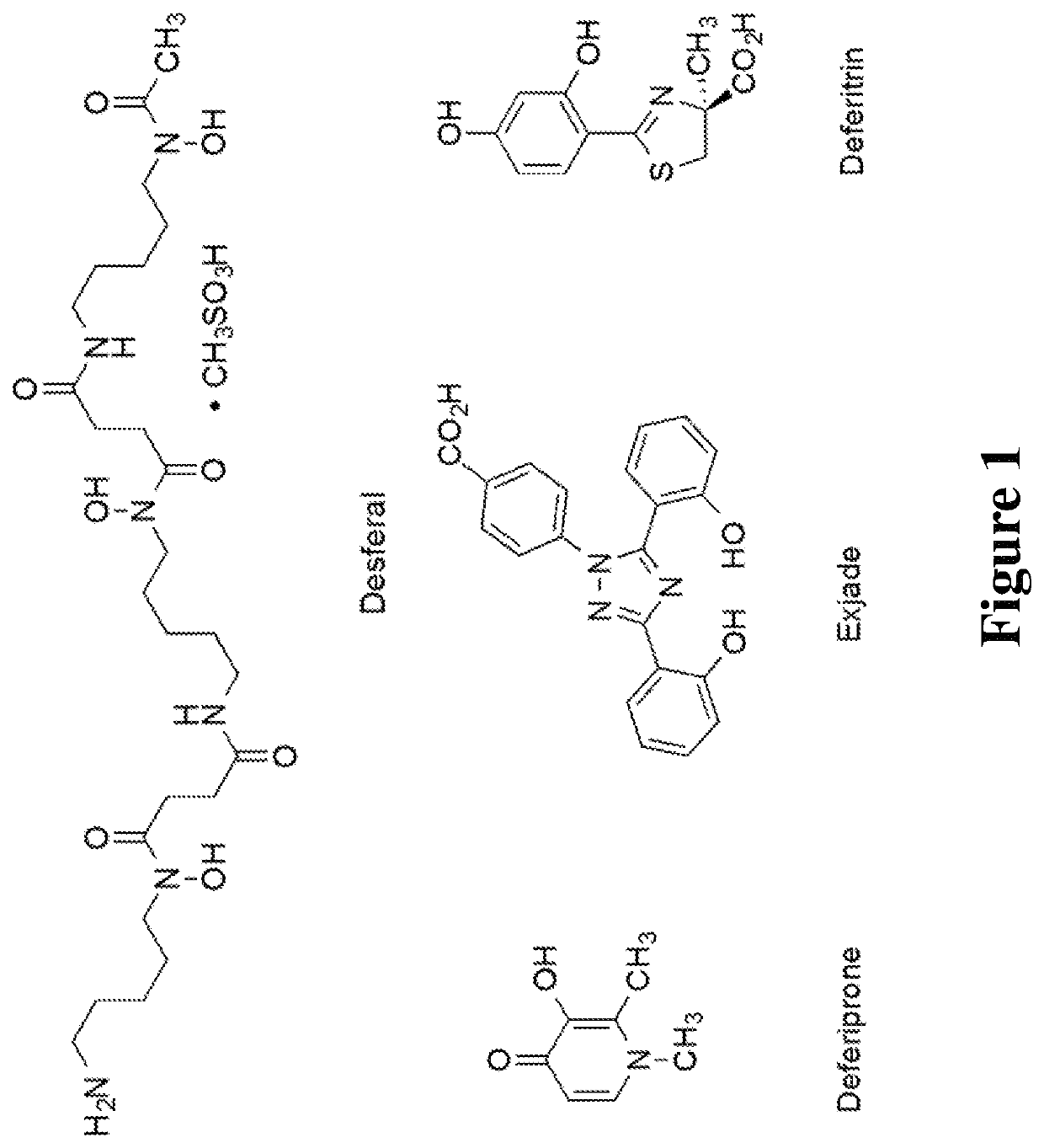 Metabolically programmed metal chelators and uses thereof