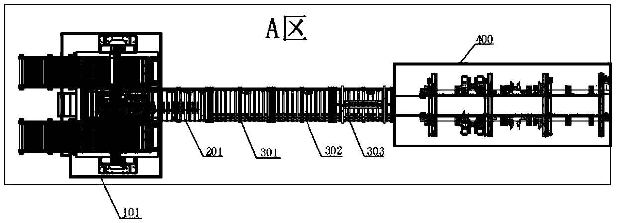 Large-scale plate coated processing integrated device