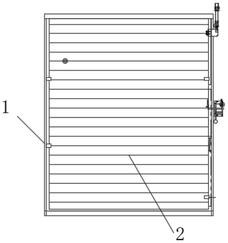 Movable shutter with sound absorption function