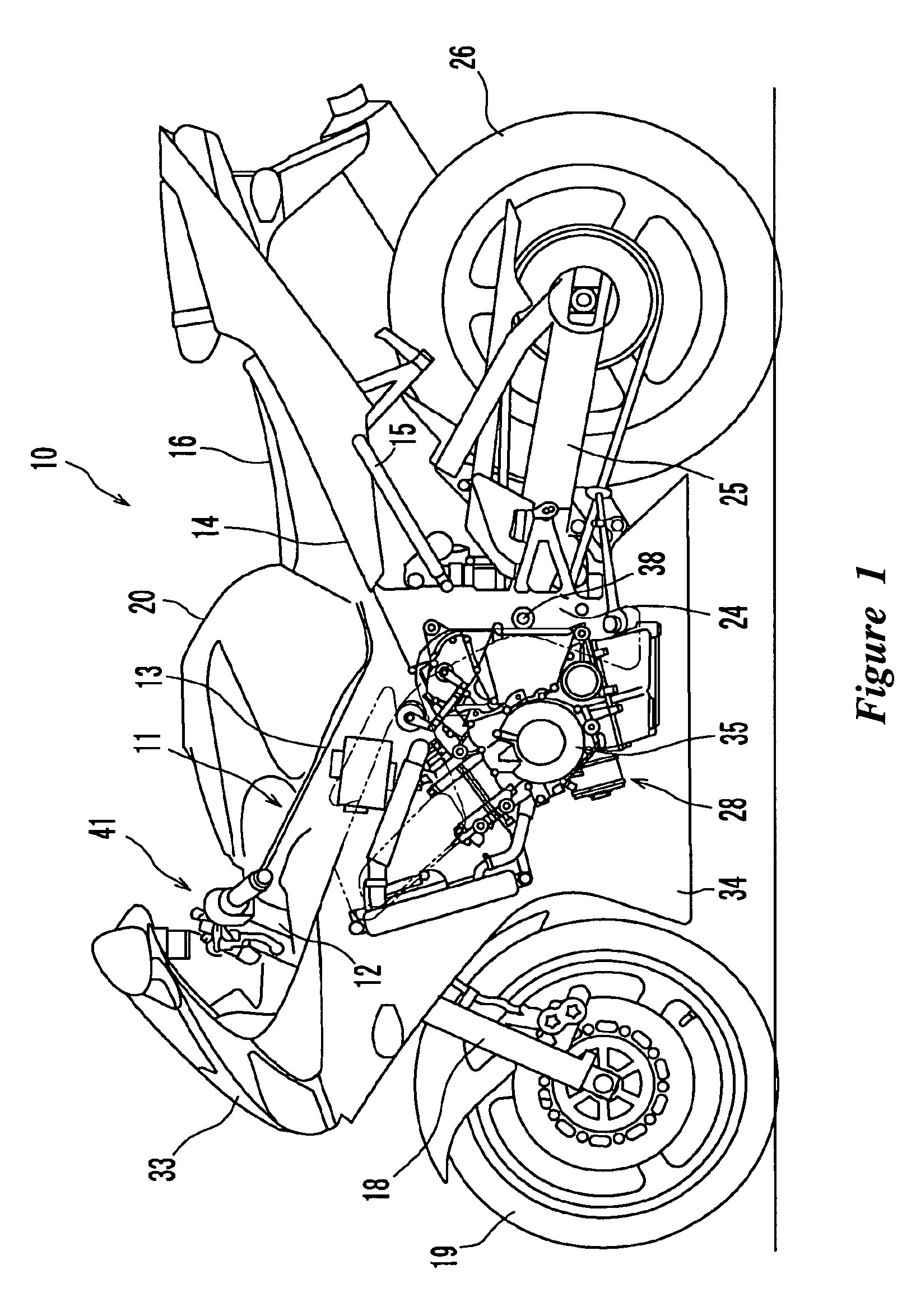 Clutch control device and vehicle