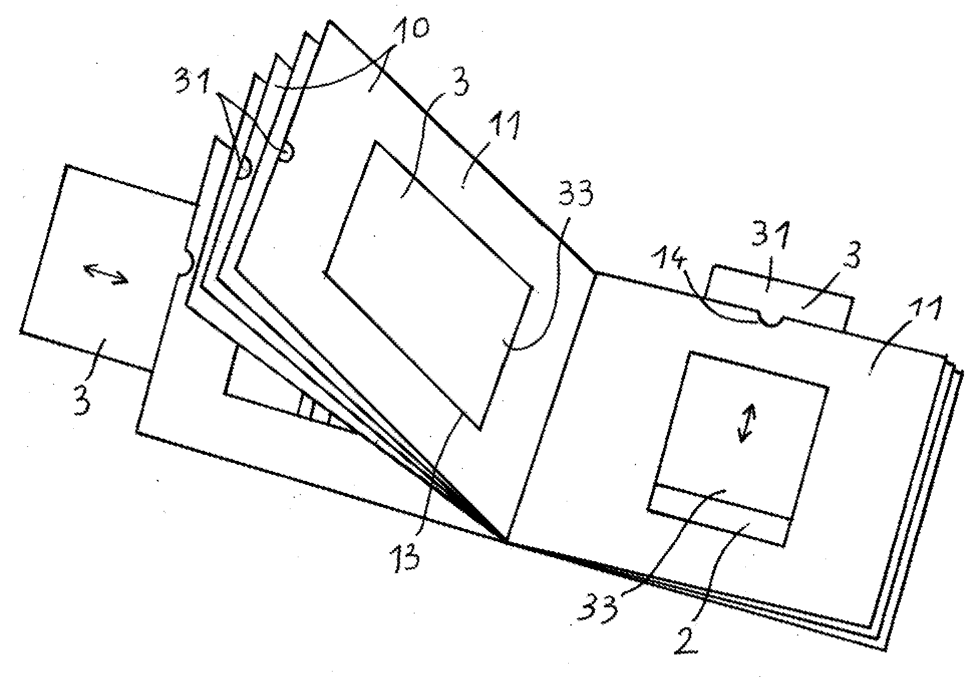 Panel Comprising at Least One Display Window, and Various Uses of Such a Panel