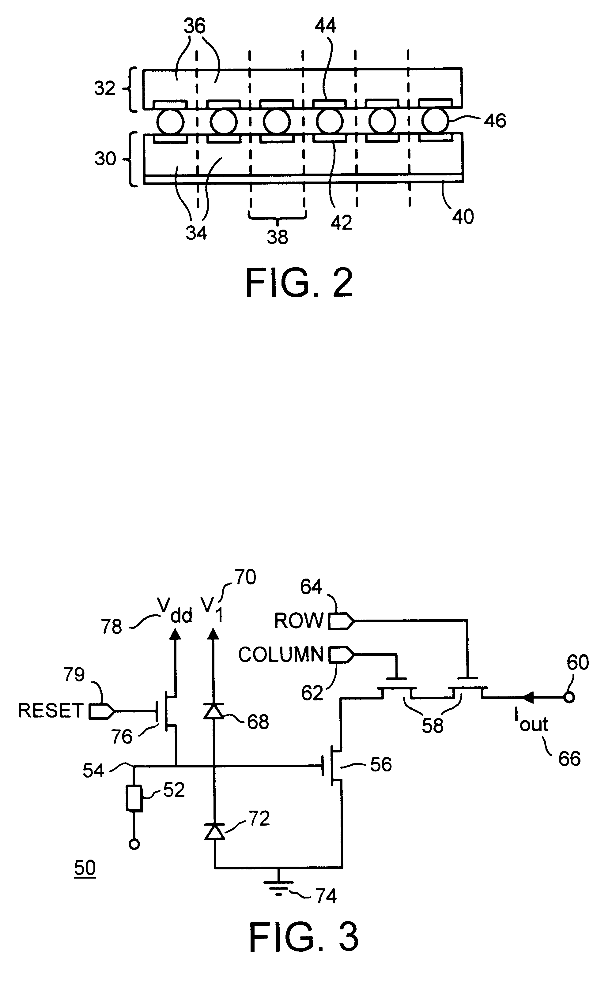 Apparatus for radiation imaging using an array of image cells