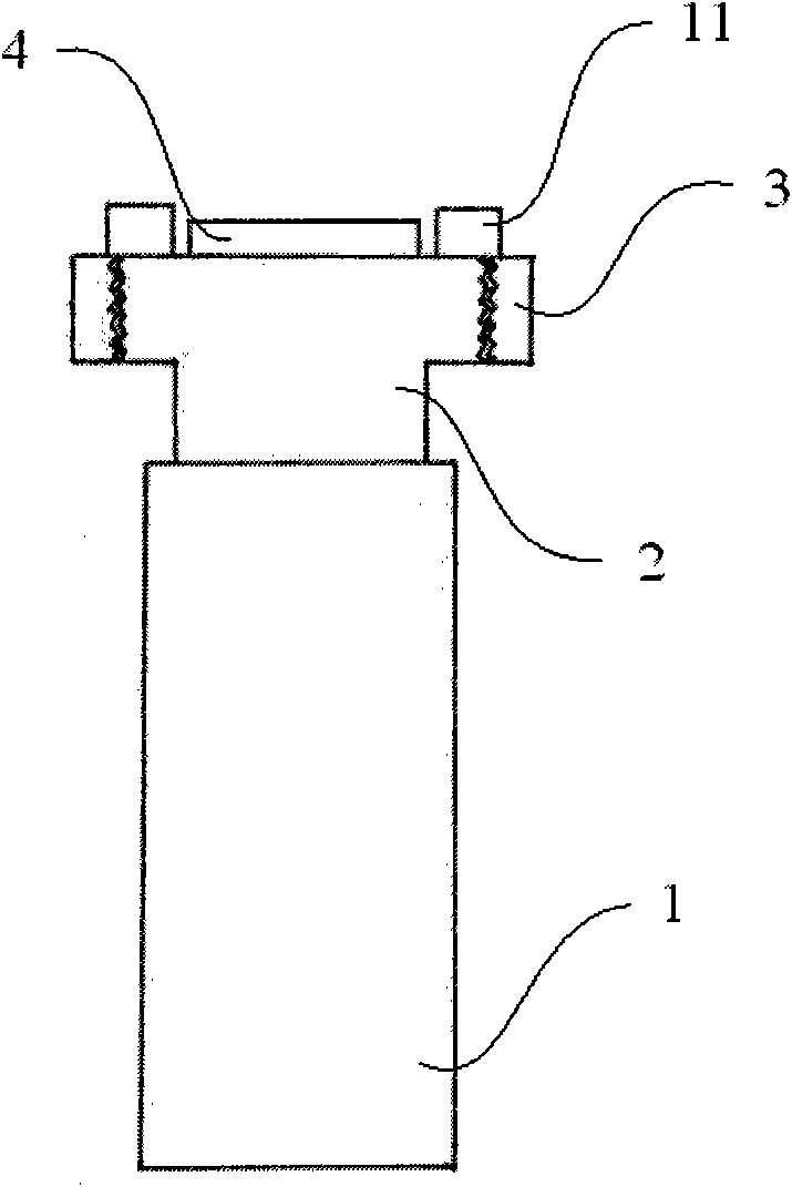 Radial pulse wave detection device