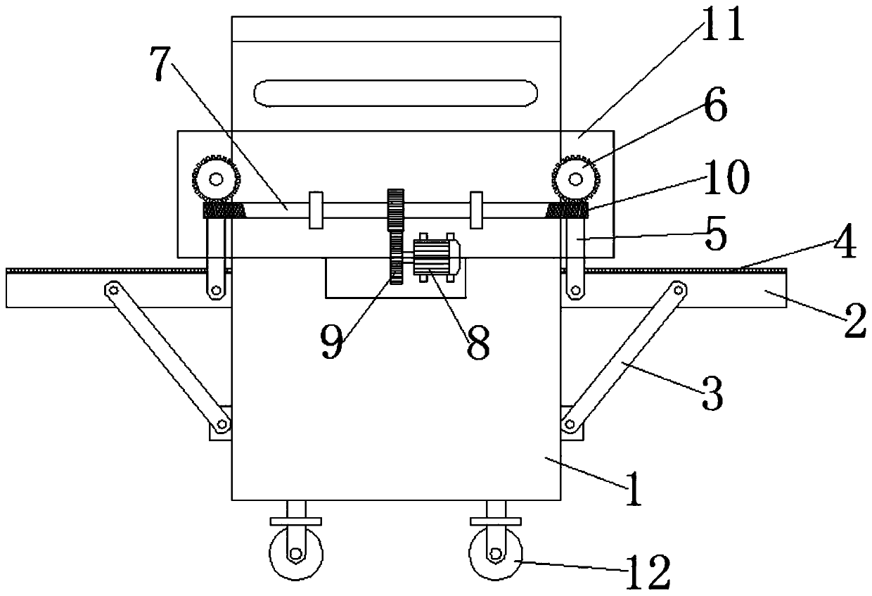 A clinical instrument delivery device for anesthesiology department