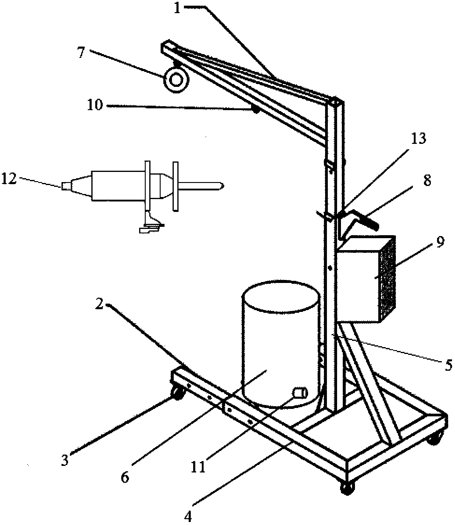 Movable type emergency welding equipment