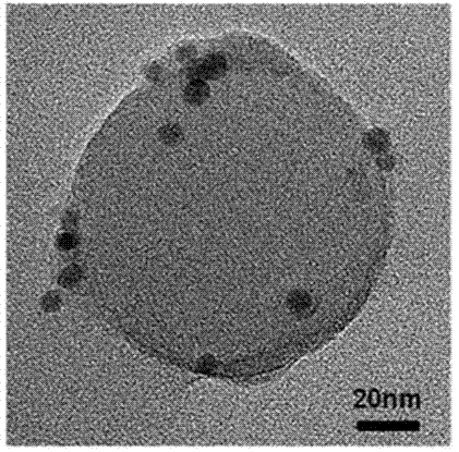 Method for preparing nano nickel by taking nano spherical polyelectrolyte brush as reactor and application of nano nickel