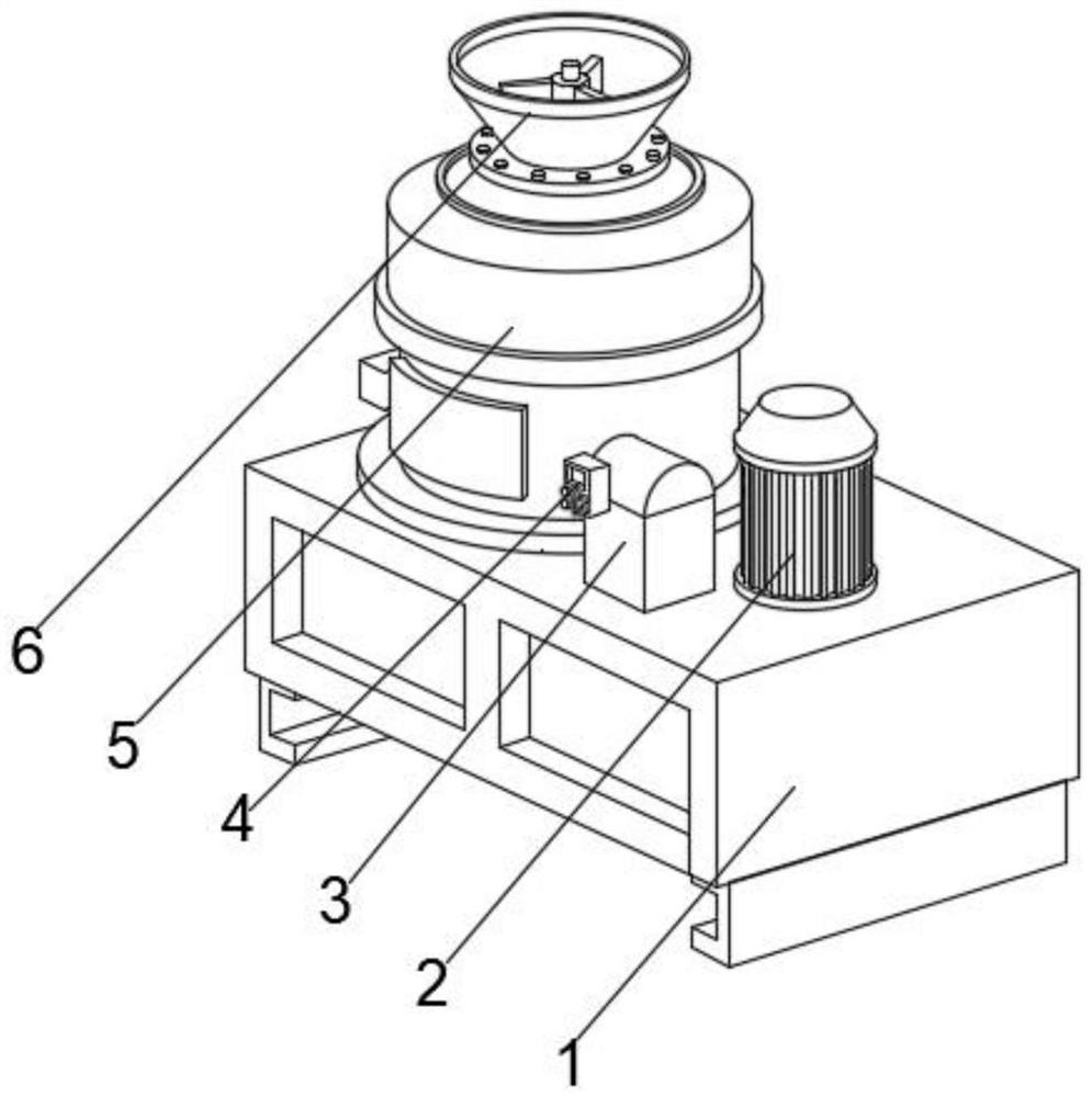 Rotary granulation preparation method