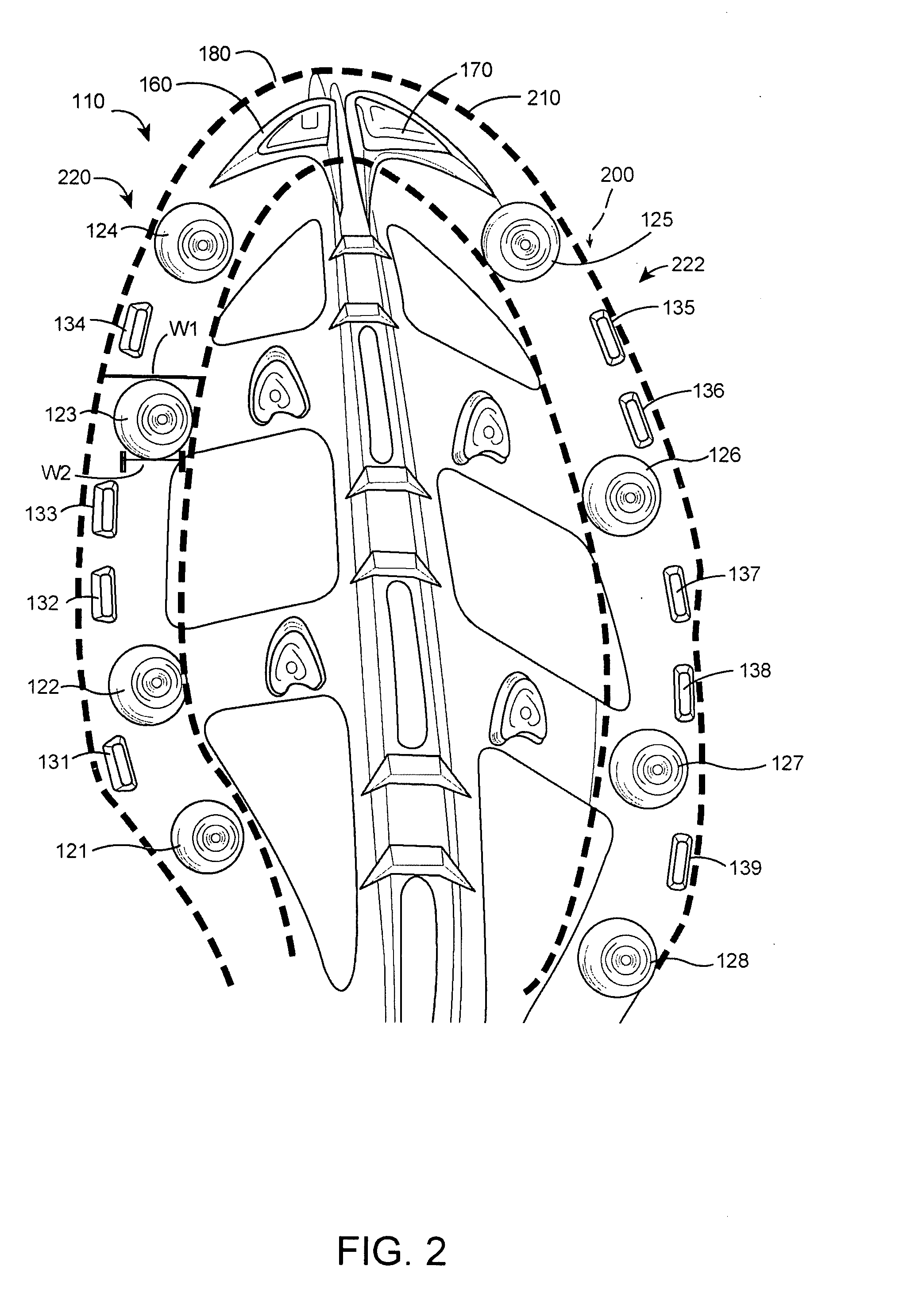 Article of Footwear with Walled Cleat System