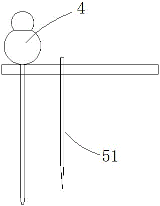 Sampling device and sampling method for determining the dosage of lime or cement in stabilized soil