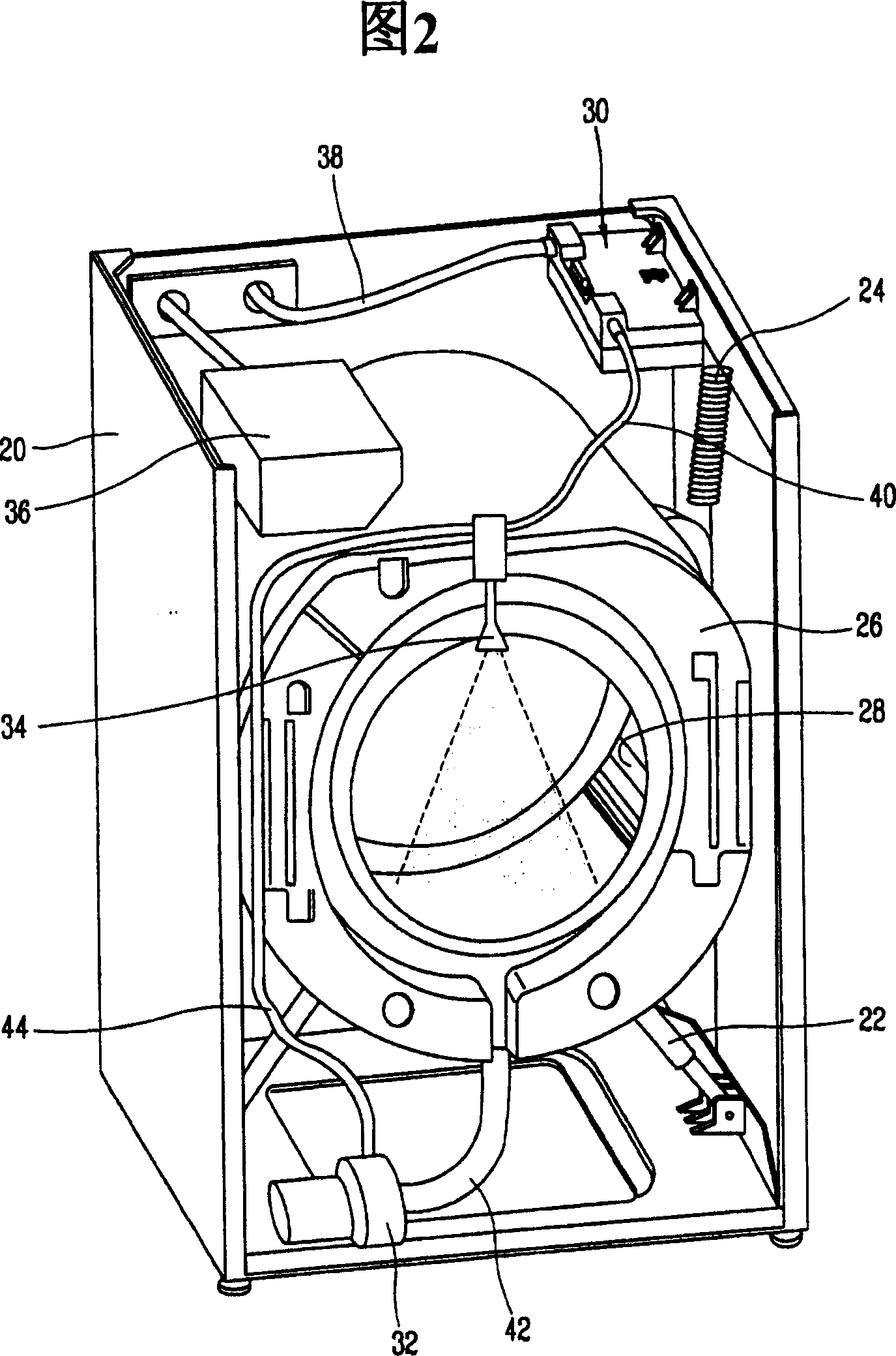 Steam generation apparatus for washing machine
