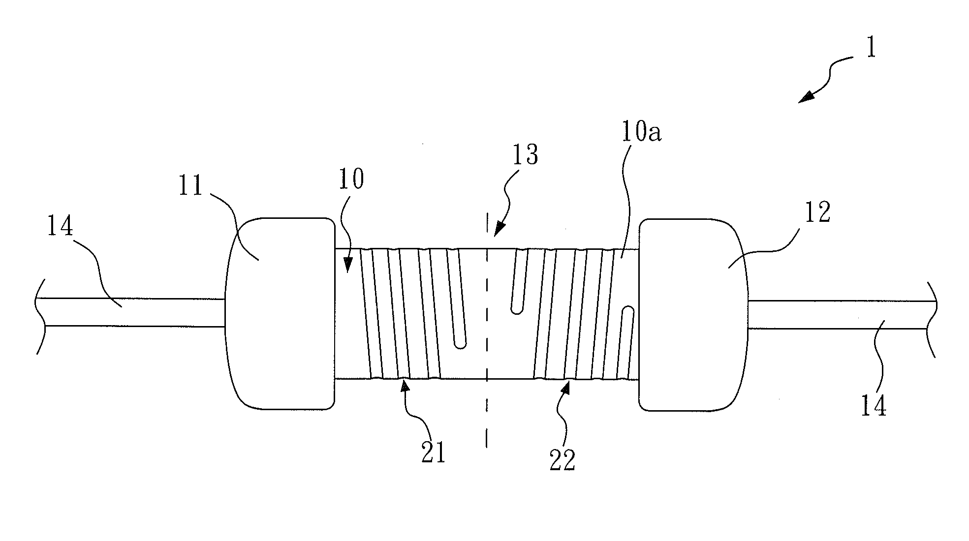 Non-Inductive Resistor and the Manufacturing Method Thereof