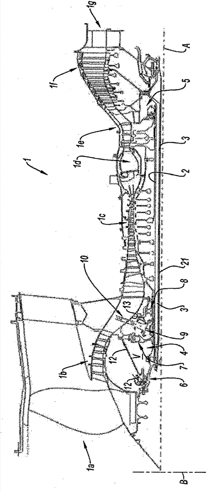 Sealing device for jet engine oil chamber