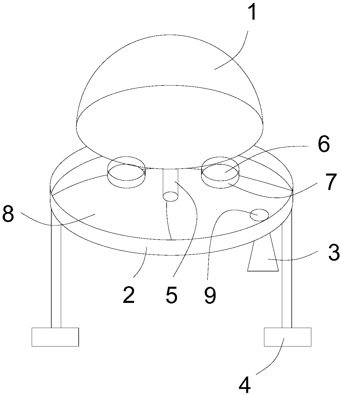 Lactation promotion splashing preventive device with function of recycling milk