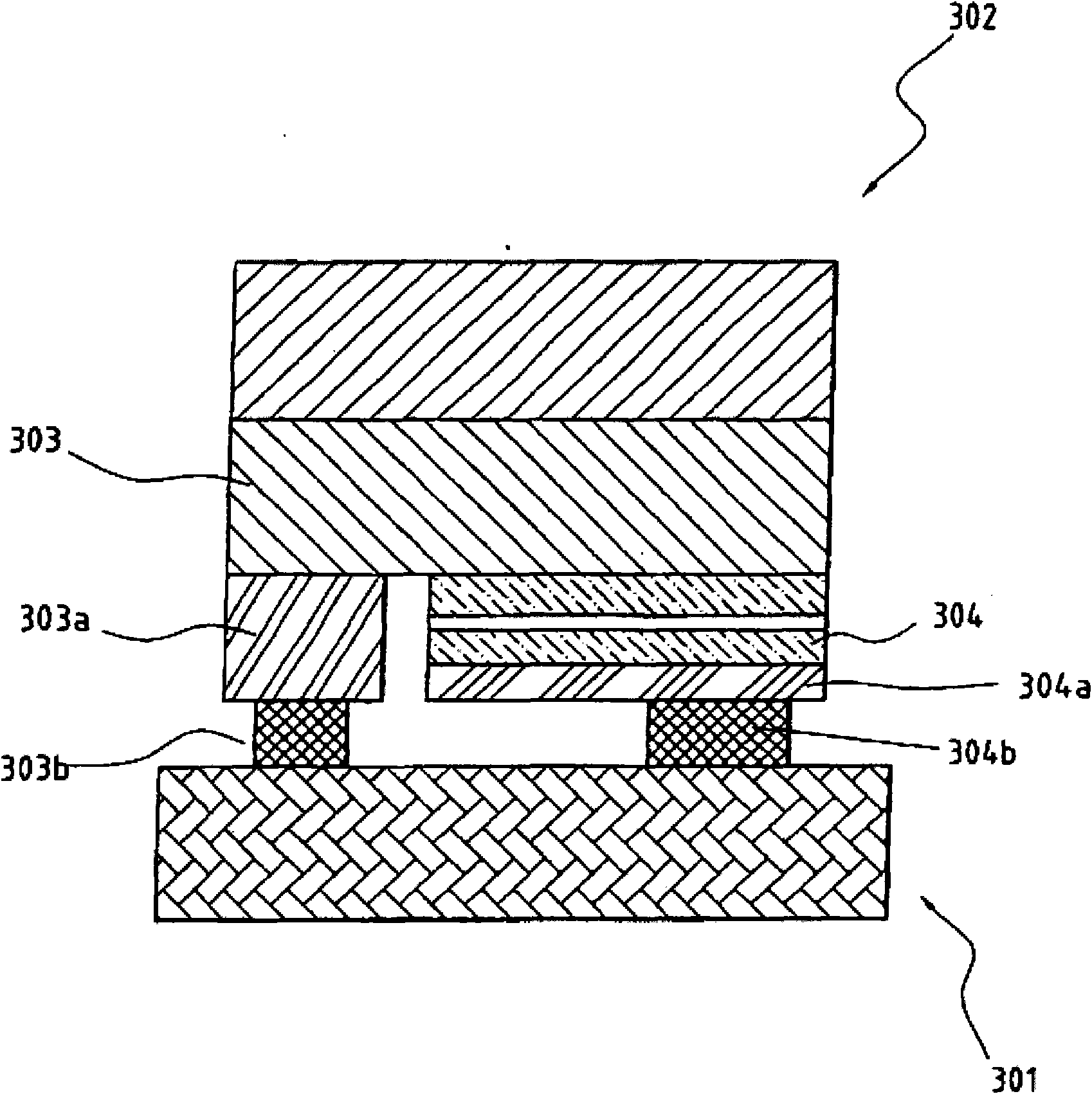 Light-emitting semiconductor connection structure and method thereof