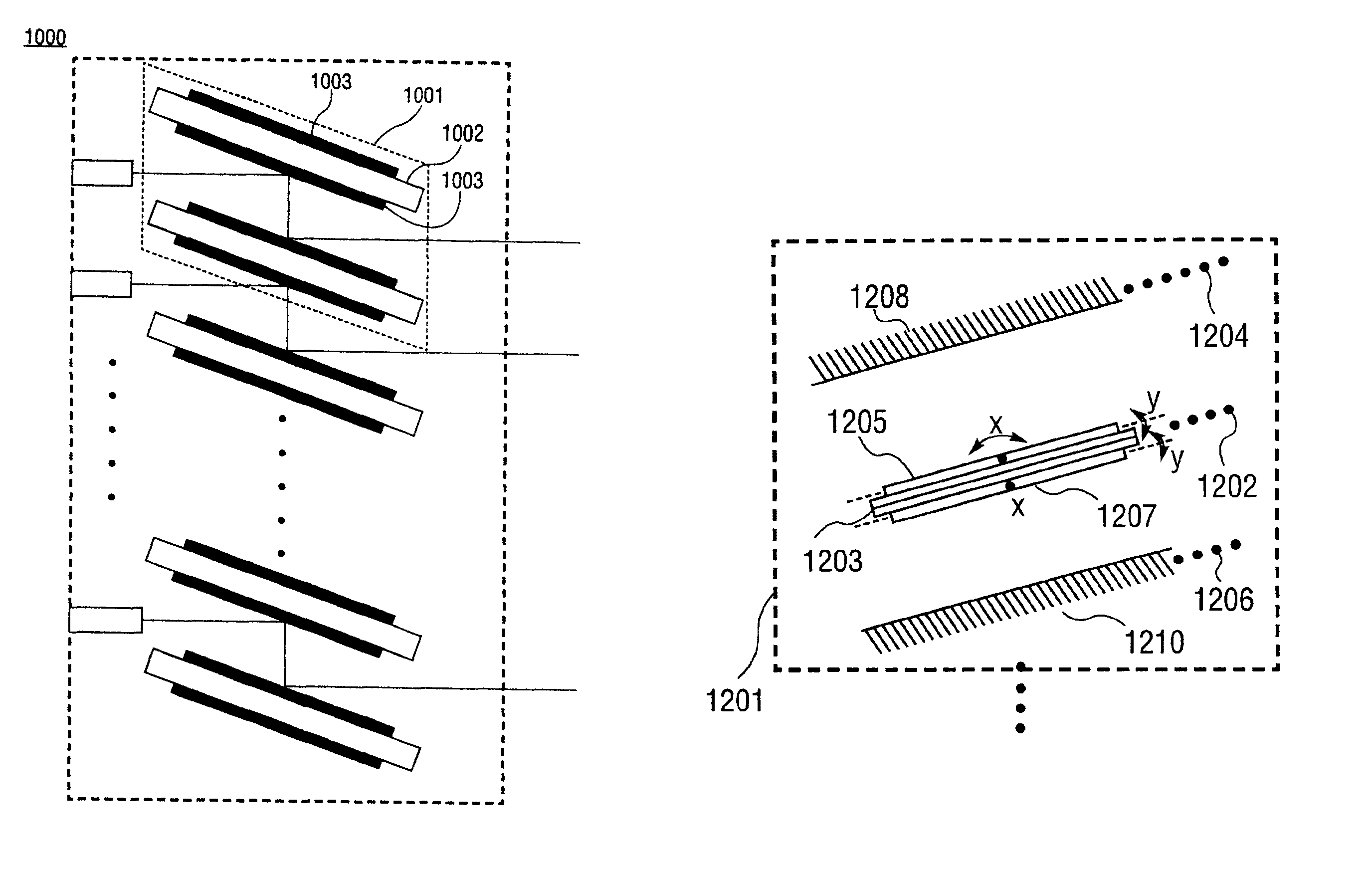 Three dimensional optical switches and beam steering modules