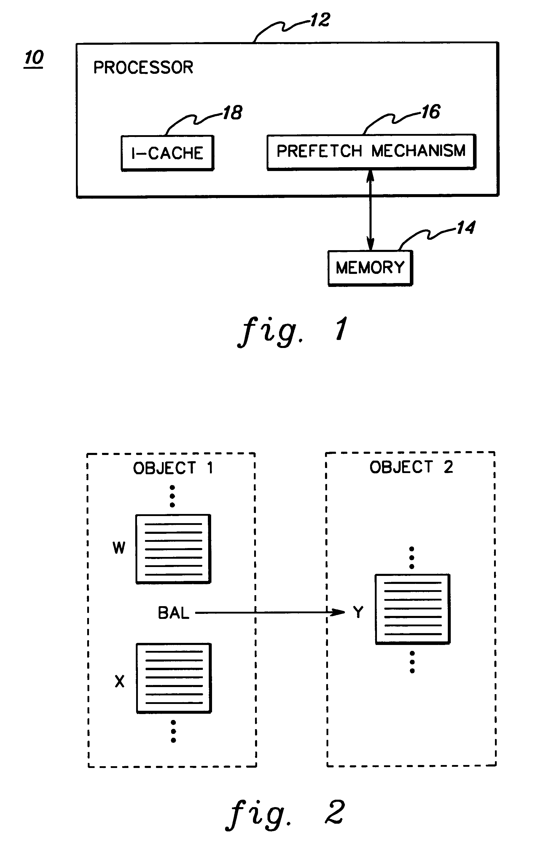 Programmable prefetching of instructions for a processor executing a non-procedural program