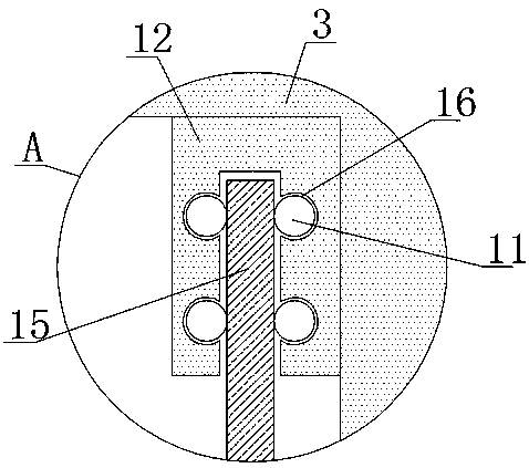 Effusion drainage device for oncology department