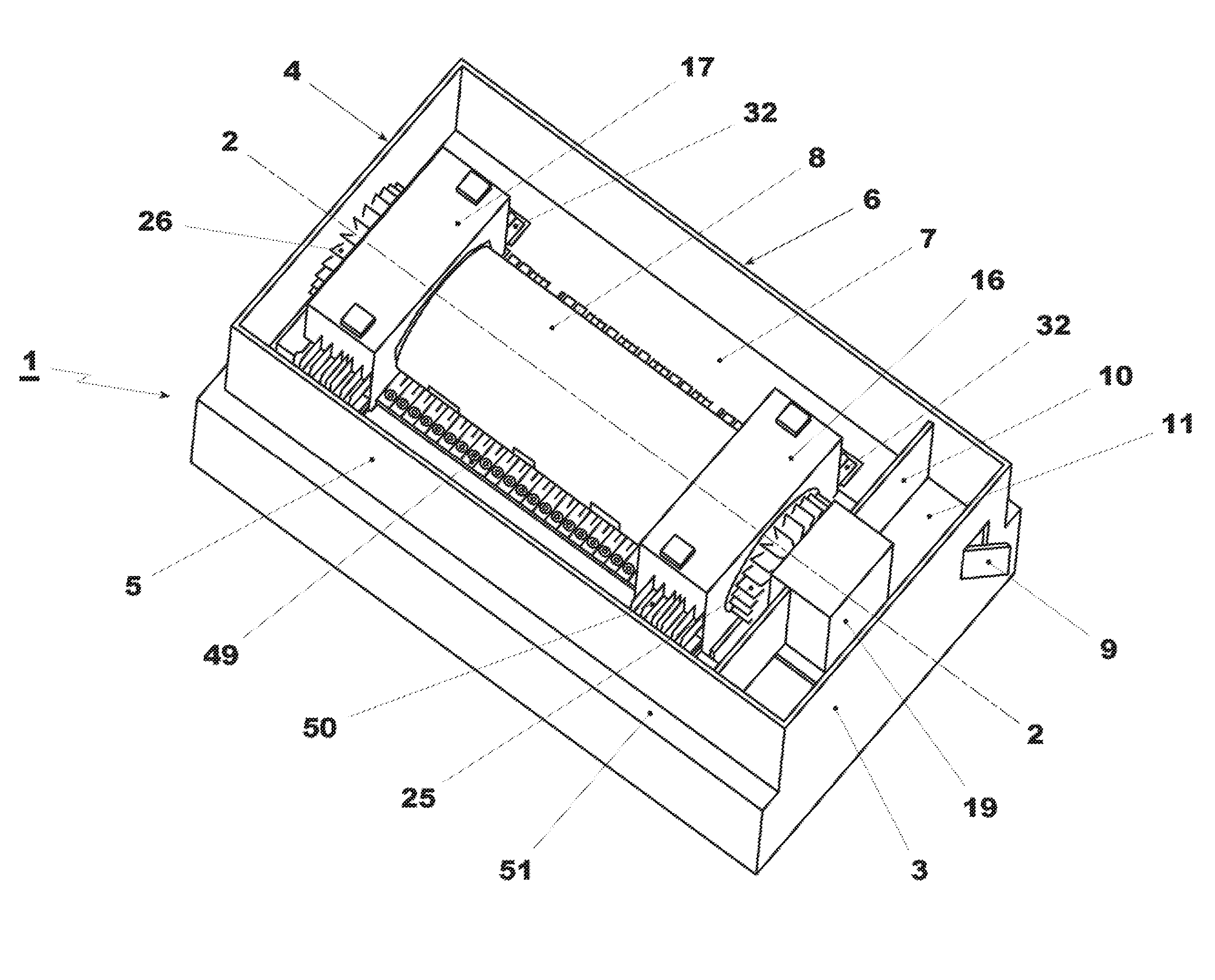 Acoustic alternator delimitation