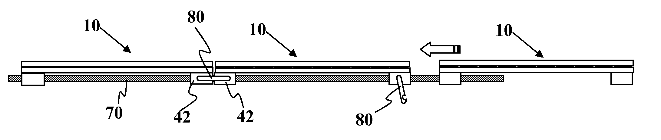 Slidable Mounting System for Solar Modules