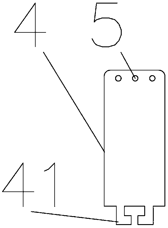 Mounting type cable holder and method for laying control cables in cable trench