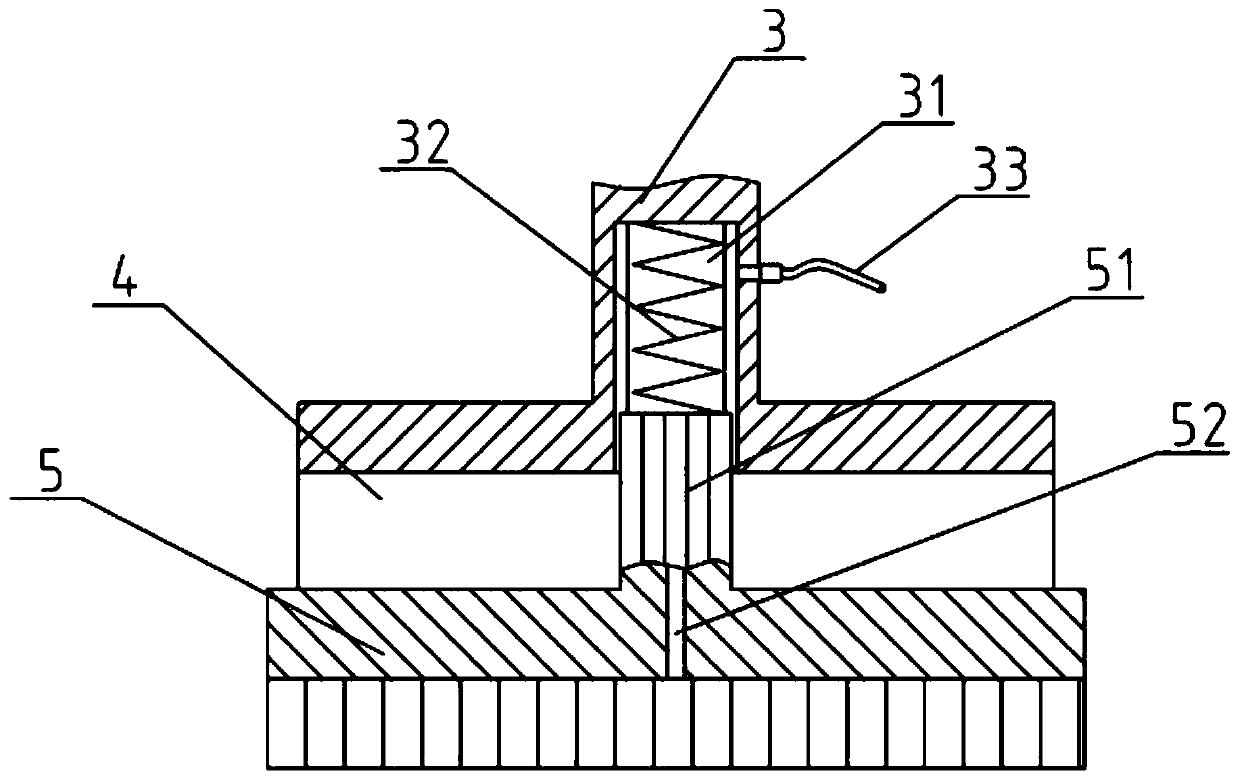 Blackboard cleaning structure and mounting equipment thereof