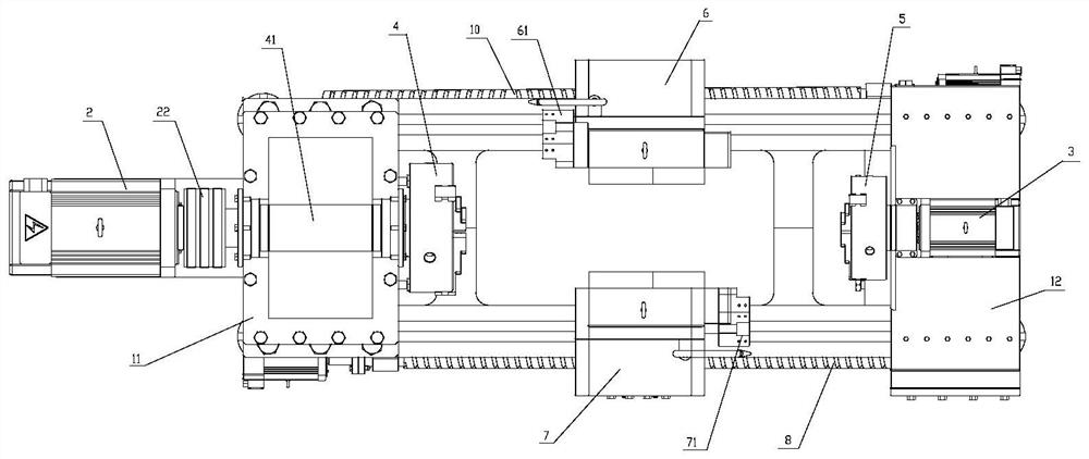 Double-spindle type numerical control lathe