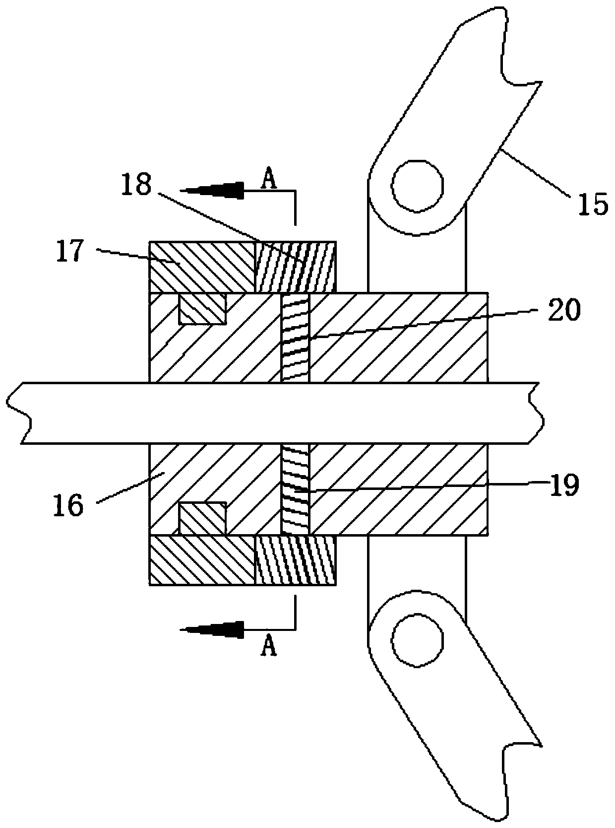 Winch device for automobile towing and using method of winch device