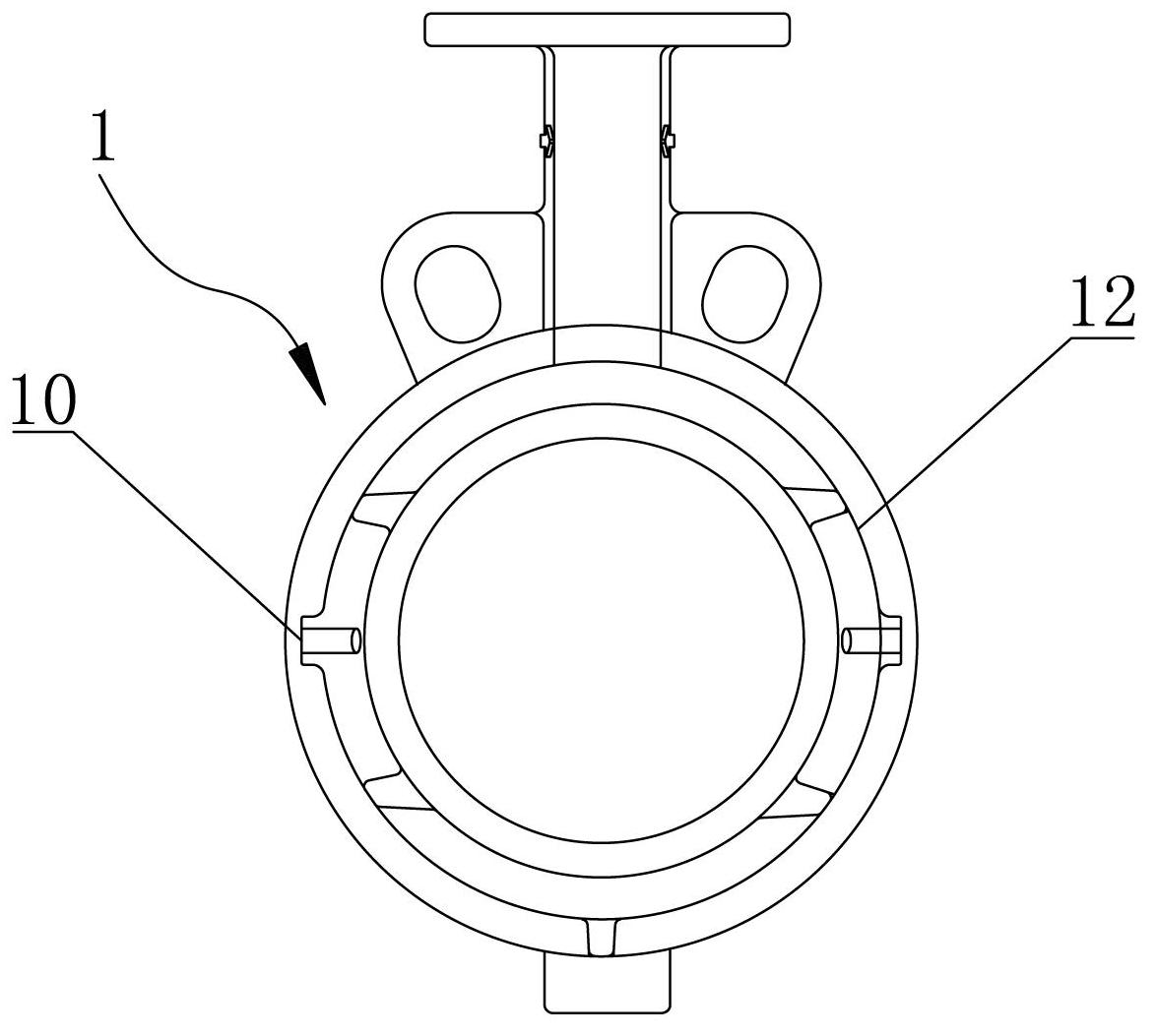 Processing method of butterfly valve sealing mechanism