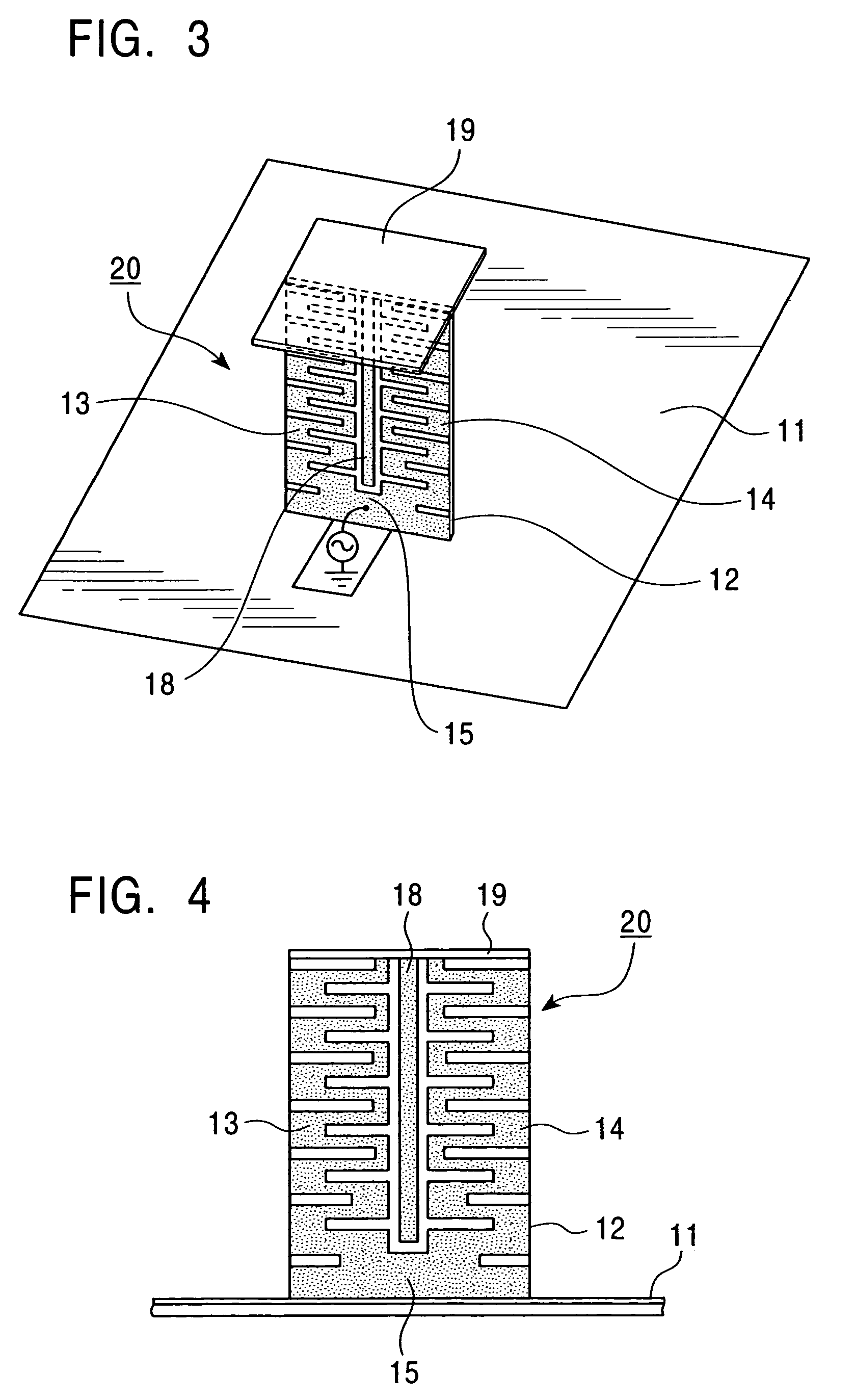 Compact antenna device