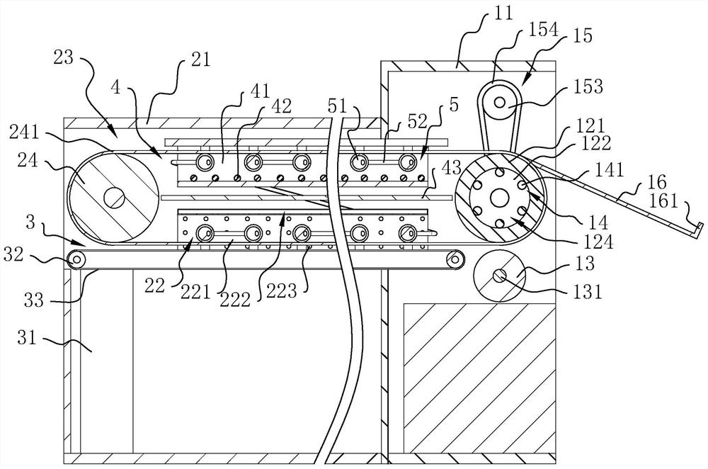 Calender cooling mechanism for glazing and calendering integrated equipment