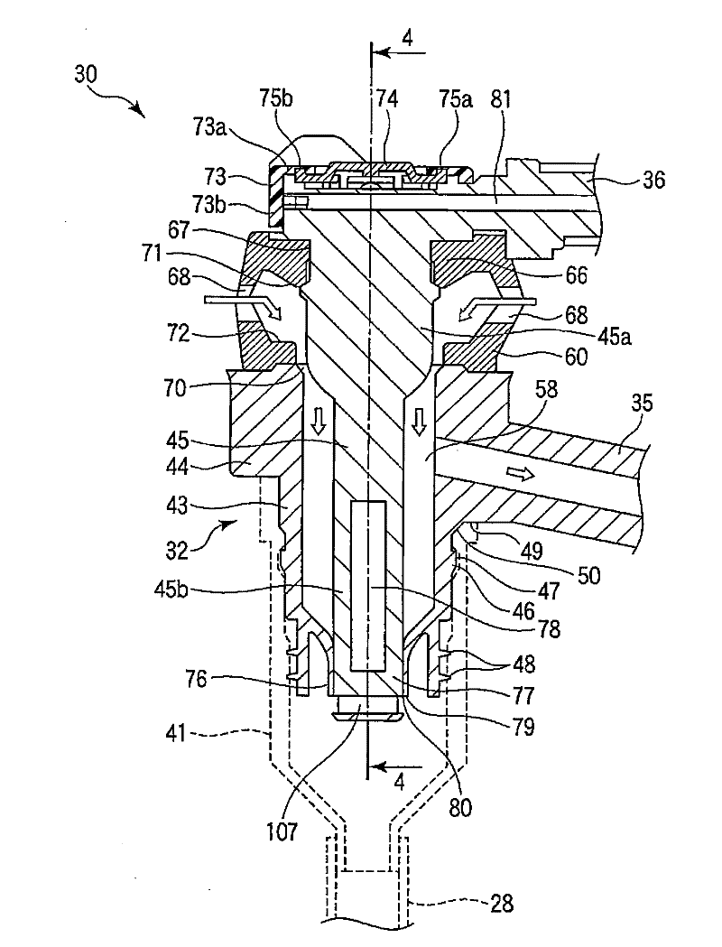 Fluid control device for endoscope