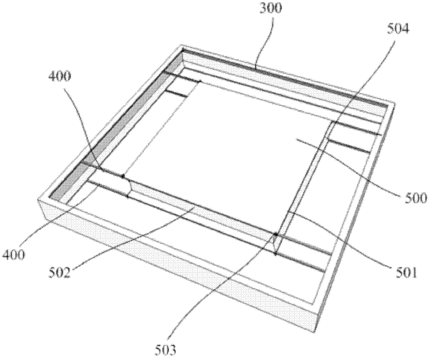 Double-faced parallel symmetric silicon beam mass block structure and method for preparing same