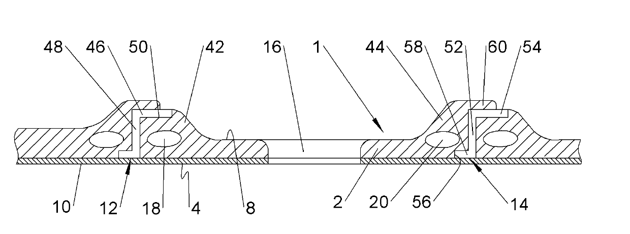 Panel, method for manufacturing a panel and aircraft