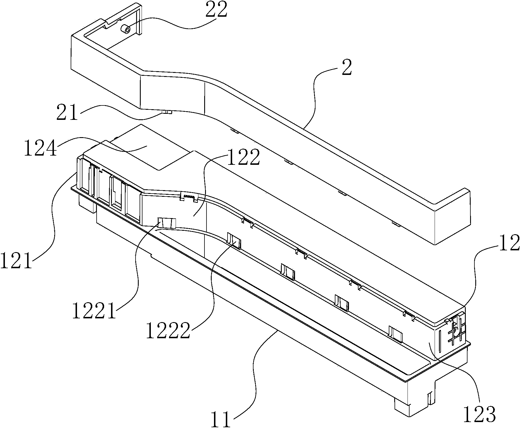 Refrigerator and end cover assembly thereof