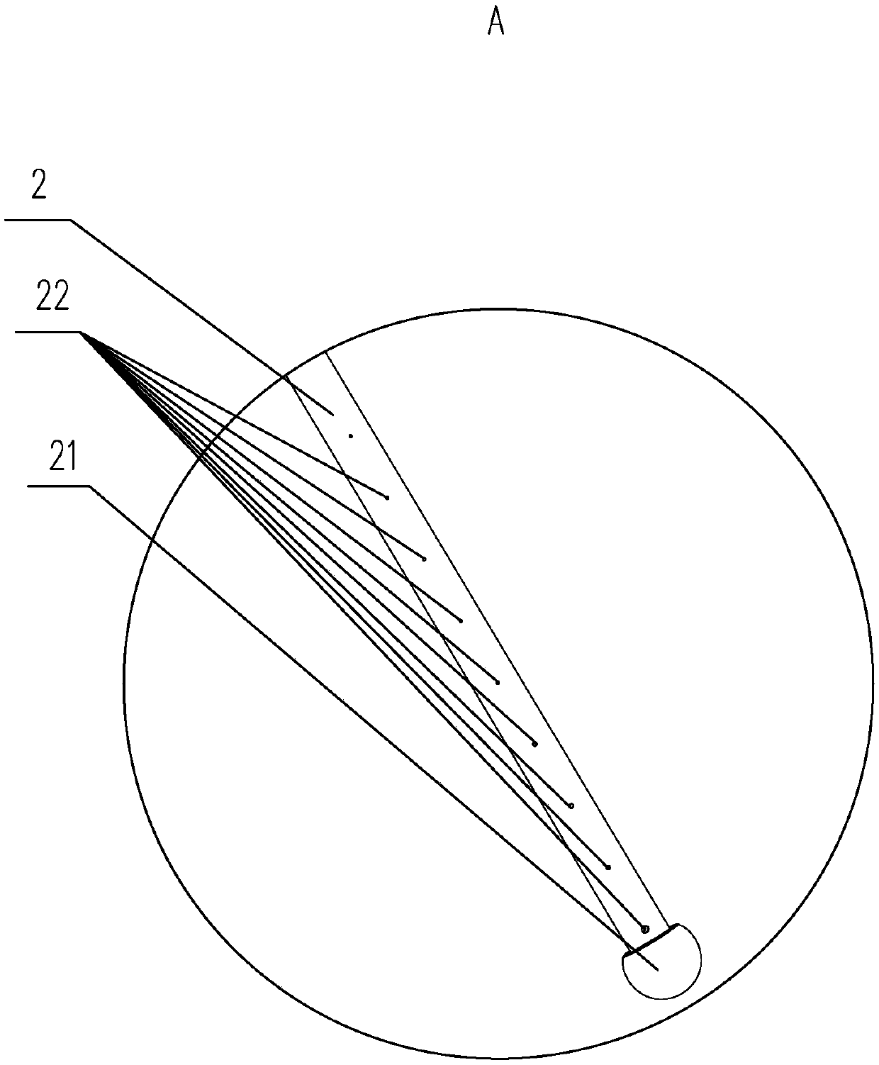 Wine decanting device