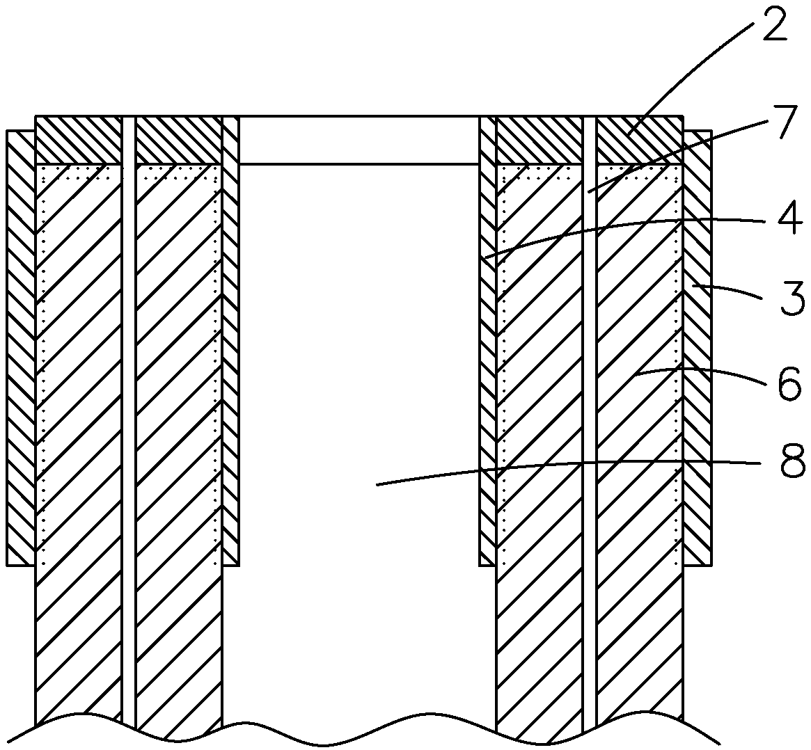 Pile cap and method for repairing and reinforcing concrete tubular-pile pile head