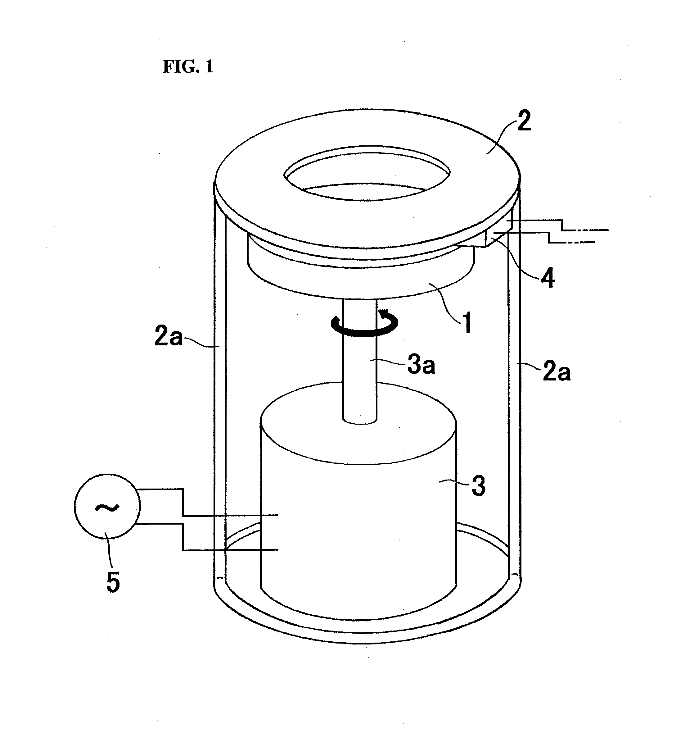 Electromagnetic induction type heating device, hot air generating device and electrical power generating device
