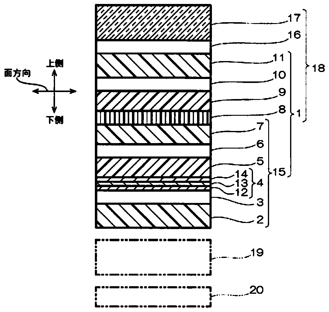 Polarizing film, protective plate for image display device, and retardation film