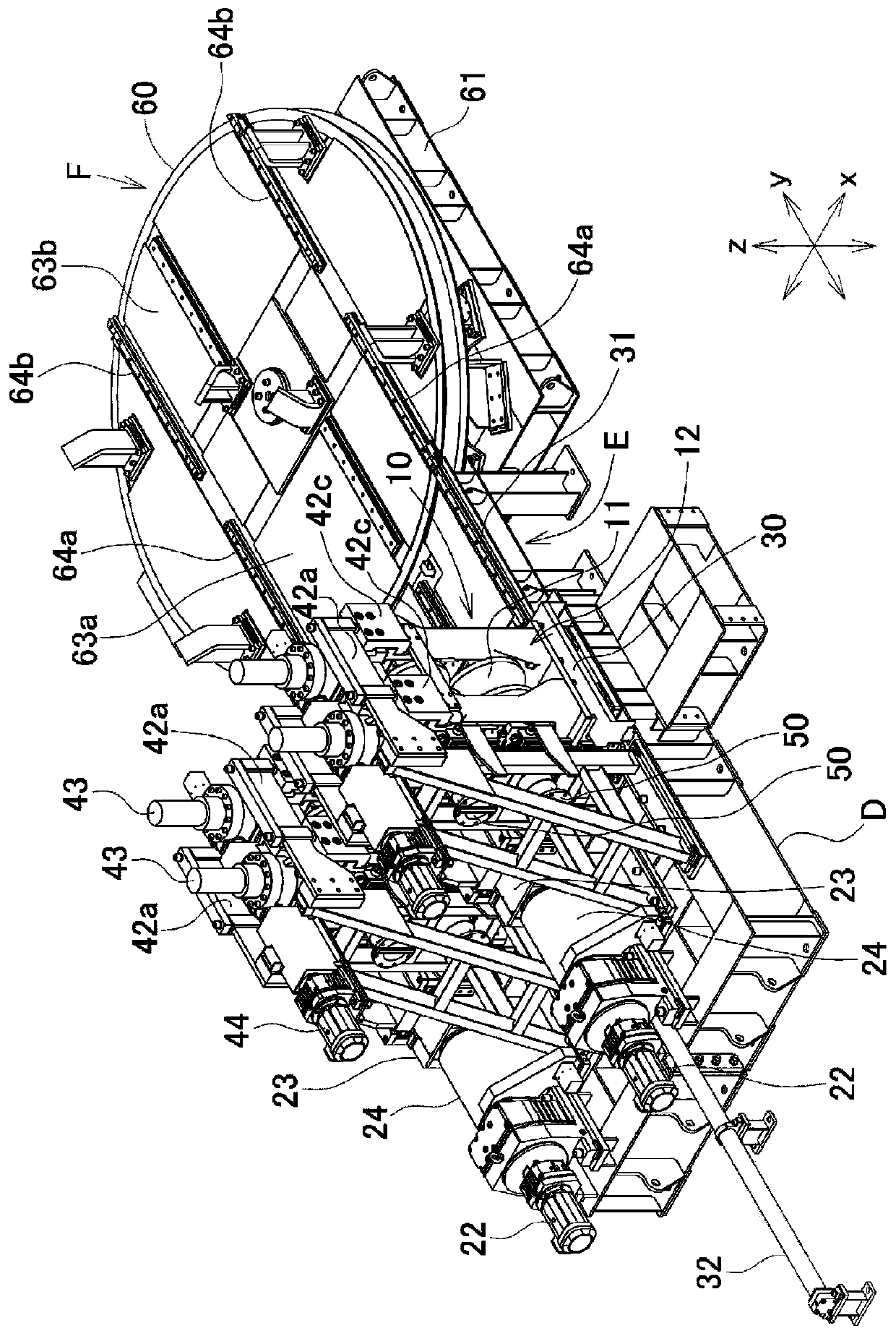 Roll forming machine