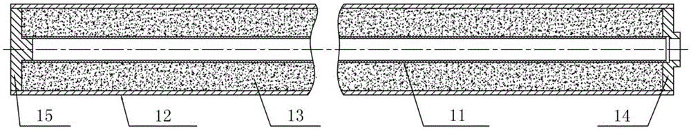 Adsorption bed structure